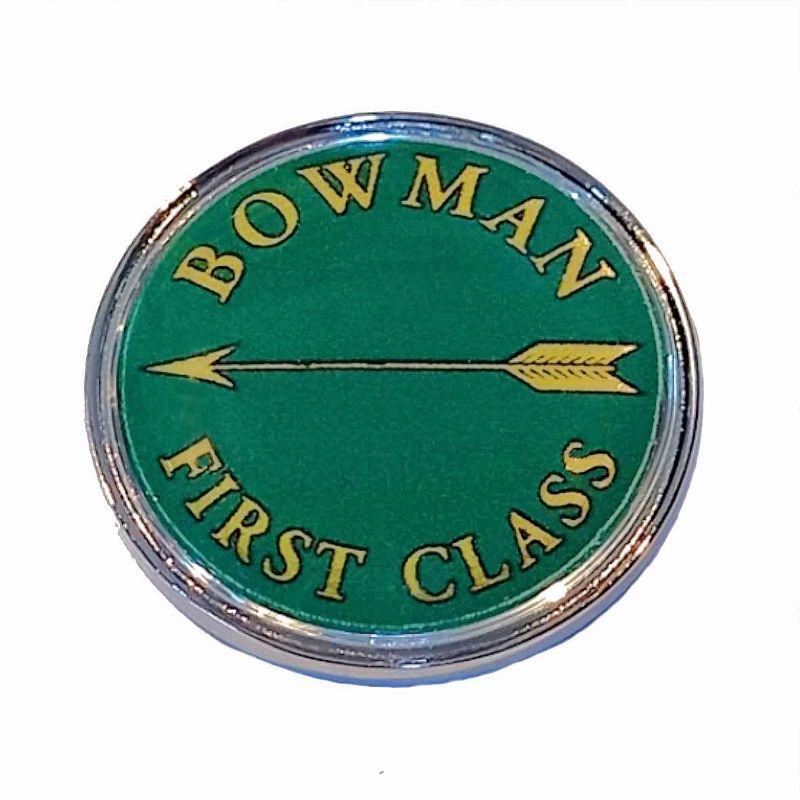 Bowman Class standard round badge